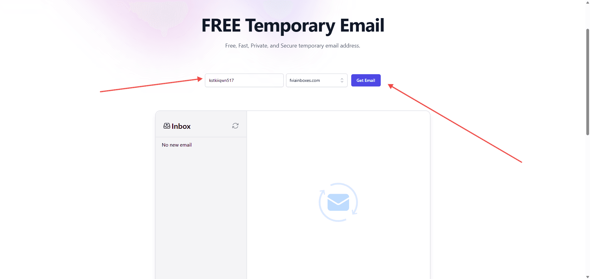 Điền thông tin và tạo email